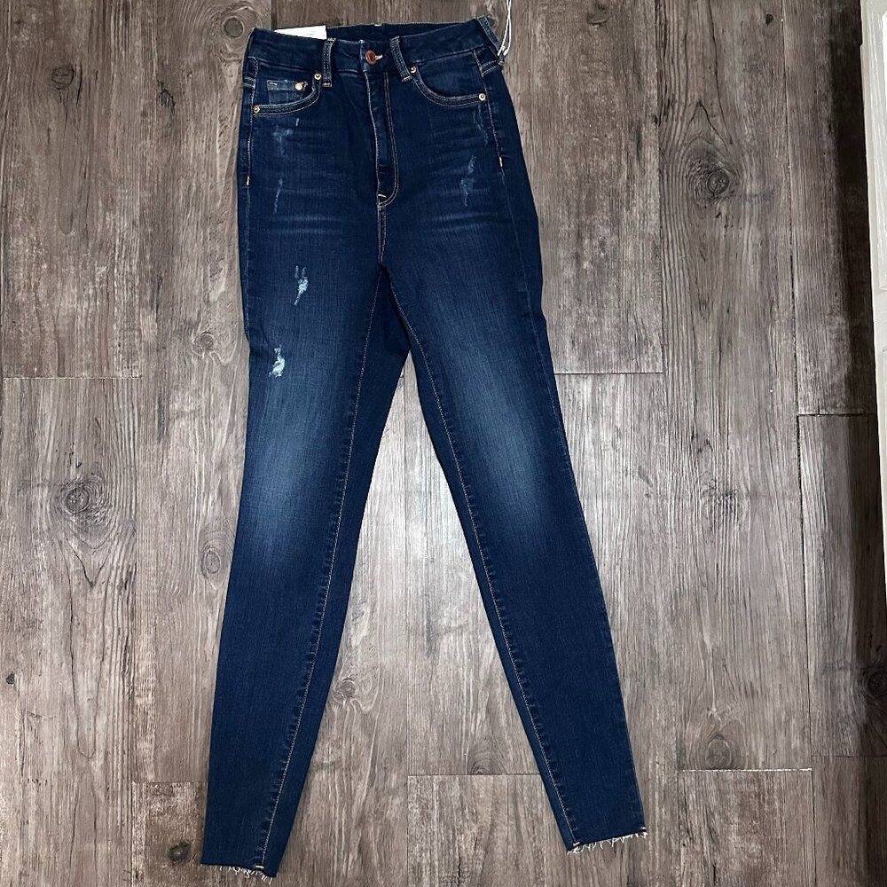 H&M Curvy Fit Super Skinny Jeans Size 0